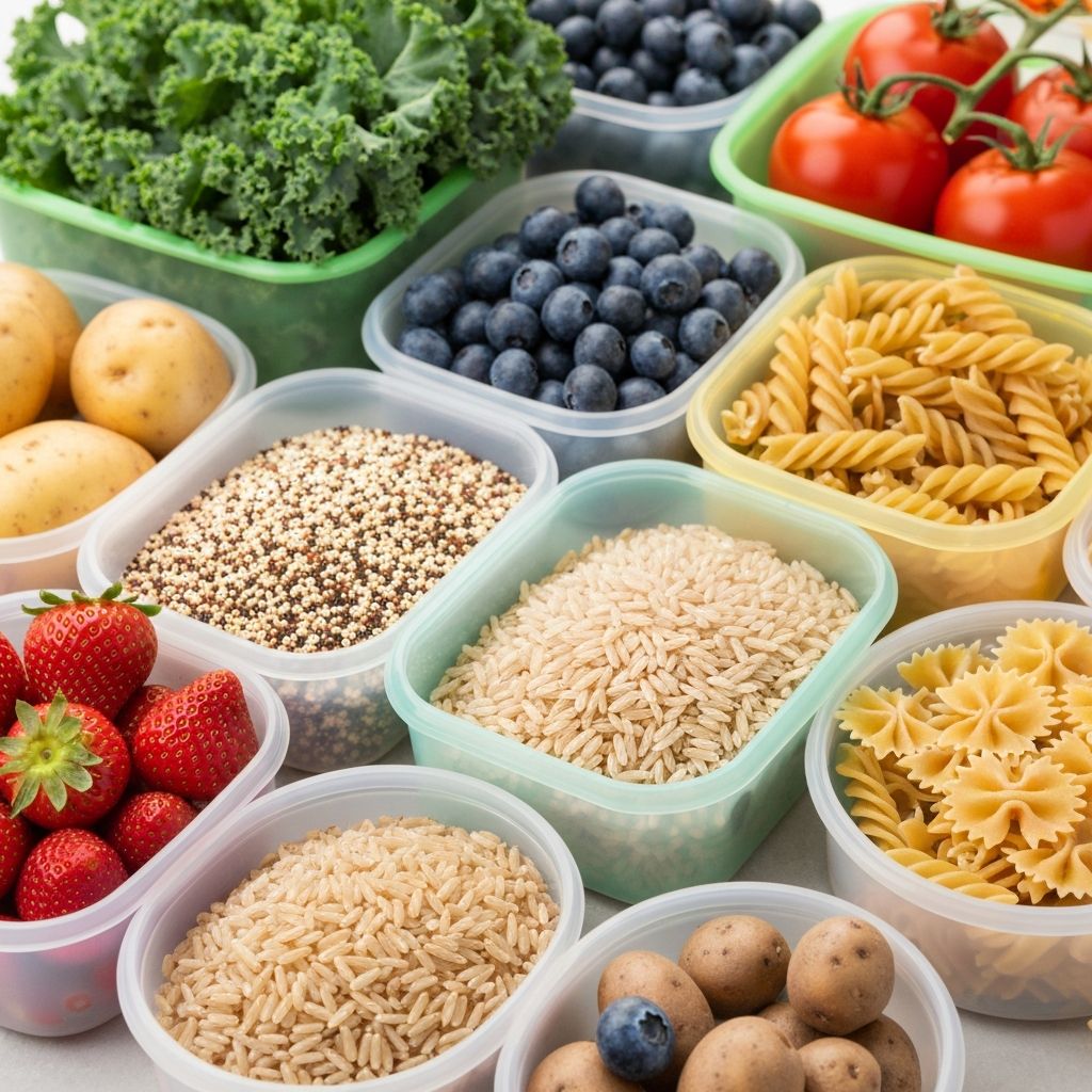 Healthy meal planning